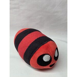 Slither.io Mini Mystery Plush Toy Snake Slither Plush Stuffed Toy Red And Black